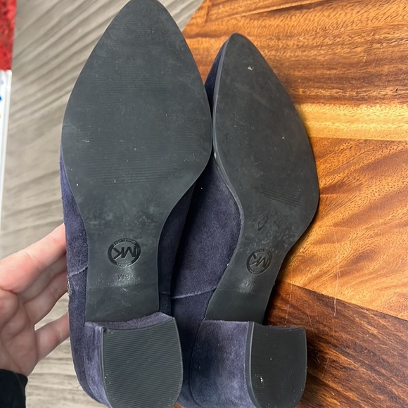 MICHAEL MICHAEL KORS BLACK SUEDE BOOTIES 8 - Picture 10 of 16